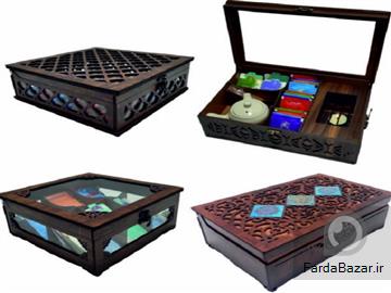 پارسا تولید کننده انواع جعبه چوبی-جعبه شکلات-جعبه چای و دمنوش-جعبه آجیل