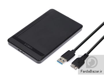 باکس هارد دیسک 2-5 اینچ USB 3-0 اکسترنال ABS