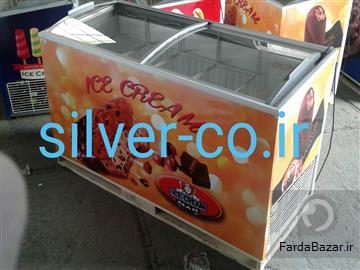 یخچال بستنی صندوقی تولیدصنایع برودتی سیلور
