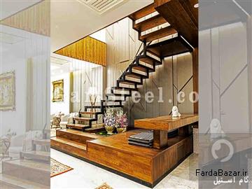 عکس آگهی طراحی و تولید اختصاصی و مدرن پله دکوراتیو